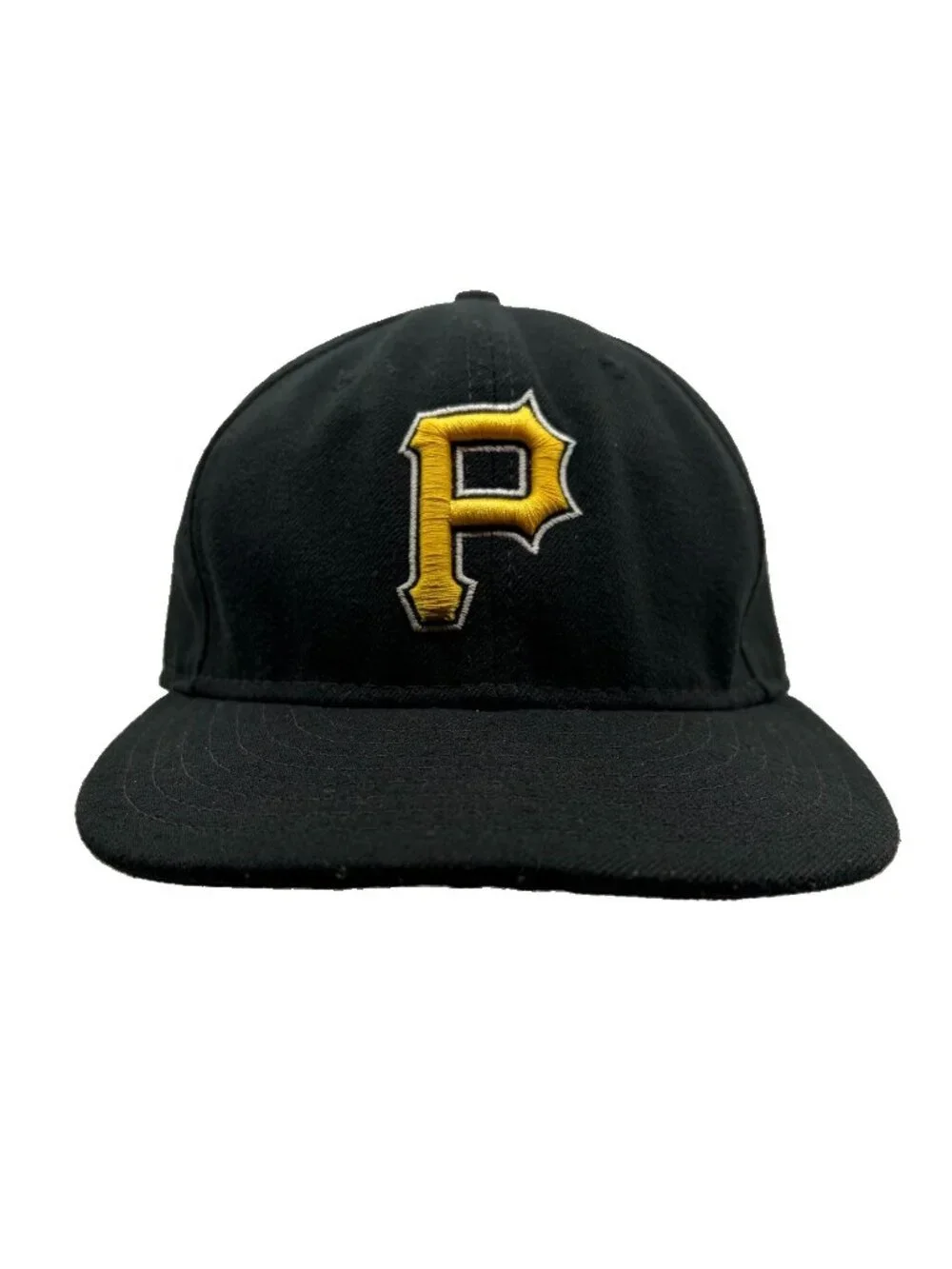 Pittsburgh Pirates New Era Cool Base 5950 6 3/8 Fitted Baseball Hat Cap USA Made